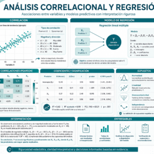 Análisis correlacional y regresión