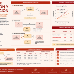 Análisis de mediación y moderación