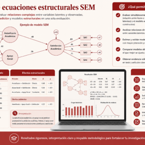Modelo de ecuaciones estructurales SEM